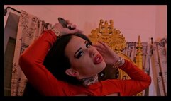 Miss Alessa Milano POV Brushing my beautyfull Hair Fetish Domination