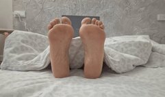 Soles from under the blanket PFW