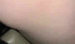 Filthy white wife loving her four black cocks