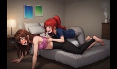 Tickling Confessions #63B: Face-Down Giggles (Animated)