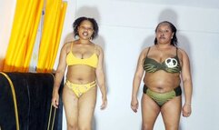 Bikini Models Wrestling turns Real Trizah vs Lilian