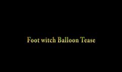 Foot witch Balloon Tease-MOV