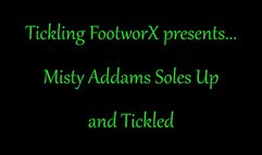 Misty Addams Soles Up and Tickled