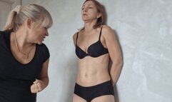 POWERFUL AND DEEP PUNCHES TO THE WALL 11 BB