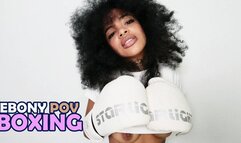 Ebony pov boxing - Smerald