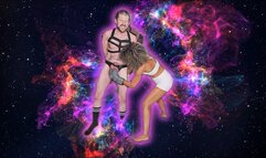 Cosmic Collision: Ball Boxing Edition with Ballbusting Bianca