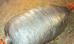 Mummification with 5 huge blankets and loads of tape wmv