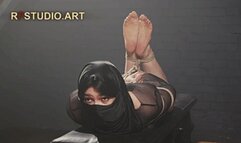 Dzhumana - Hogtied, Ballgagged and Bastinado for the Oriental Beauty (UHD 4K MP4)