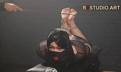 Dzhumana - Hogtied, Ballgagged and Bastinado for the Oriental Beauty (FULL HD MP4)