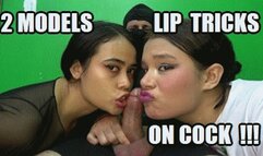 LIP FETISH BLOWJOB 251025BB2 VIOLET + KATY LEARNING LIP TRICKS WHILE SUCKING COCK (PART B) + FREE SURPRISE SHOW (LOWDEF SD MP4 VERSION)