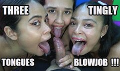 TONGUE FETISH BLOWJOB 251025BI VIOLET + JUDY + SARAI THREE TINGLY TONGUES MAKE TRICKS WHILE SUCKING COCK (COMPLETE) FULL HD MP4 VERSION