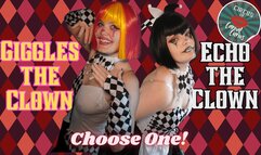 Choose Your Clown! - Maestro Faith's Circus of Carnal Curios - Ezra Faith