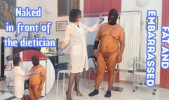 Cleo Domina- Naked in front of the dietician - Fat and Embarrassed