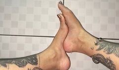 doing various poses with your feet