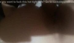 Cheating hotwife waits for her BF to leave