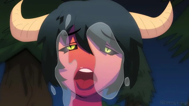 Anime Demon Girl Hentai - DEMON GIRL BIG TITS BLOWJOB PORN ANIMATION HENTAI