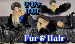 Brat Black Swan FURRY and HAIRY DOLL Jerk Off POV