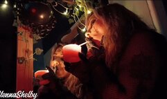 witch smoking - by Atenna Shelby