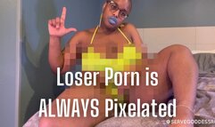 Loser Porn is ALWAYS Pixelated - Royal Ro femdom slave training hd mp4 1080p