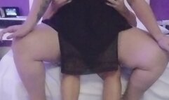 BBW Big Woman amamentando seu pequeno, ela ama mulher grande