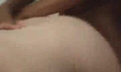 Mature Hairy Natural Blonde in Amateur Interracial Video