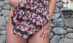 Indian Girl Strips & Pisses