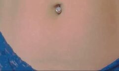 Belly Ring Teasing And Fingering