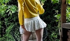 ANIA - Mega-high white heels