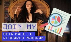Join My beta male Jerk Off Research Program (For Real)
