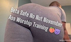 Beta Safe No Nut November Ebony Ass Worship - Royal Ro slave training hd mp4 1080p