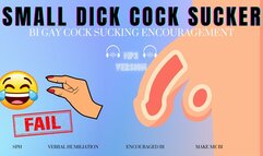 Small Dick Cock Sucker - Bisexual Encouragement with Countess Wednesday - Encouraged Bi, Make Me Bi, SPH, Verbal Humiliation MP3 AUDIO ONLY