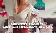 Babysitter Teases You While Your Step Mommy Is On A Date