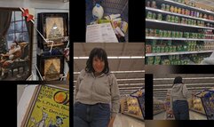 Very Late Night ASMRing At The Grocery Store plus What's In My Shopping Cart