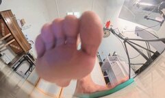 8K VR360 Tony flip-flops humiliated and crushed little Jamie