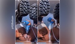 Knotty Cock Creampie In Slutty Heels