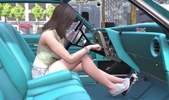 Oldsmobile Tornado Cranking Template - Paige in Keds 1080p