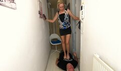Danielle Trampling Bare Foot & Heels 13