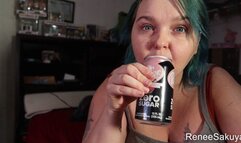 Renee Sakuya Attempting to burp the ABCs, burping fetish, 1080p