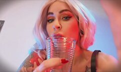 Produce your own lube, pervert ! - STRAPON POV , ANAL