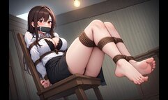 Bondage Confessions #416: Mistaken Captive's Desperate Struggle