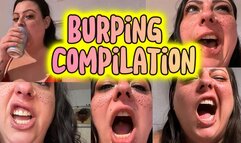 UP CLOSE OPEN MOUTH - Fizzy Pop Chug-Bubbly Burps and Belches