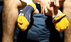 Boyfriend Tickles Argentine Girlfriend's Feet - Crocs & Socks Removal - Part 1