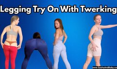 Legging Try On JOI with Twerking - Butt and Ass JOI - Thong Fetish -