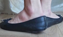 Well Worn Ballet Flats Heel Pop & Worship (mkv)