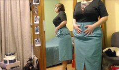 Pretending to be skinny and getting caught. Compilation