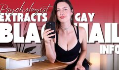 Psychologist Extracts Gay Blackmail Info