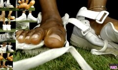 Monsters Feet Sneakers Growth - The Ancient Foot Giantess, Growth Fetish, Sneakers Ripping Fantasy