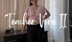 Teacher Vore II - A vore roleplay scene featuring Pregnant Belly, Belly Fetish, Growing & Growth Fetish ft MILF Sassypantz