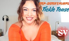 Step-Sister's Playful Tickle Tease: Cheering Up My Dumped Bro with Sensual Tickles (POV)