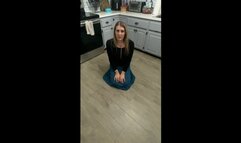 Roped in the middle of the Kitchen